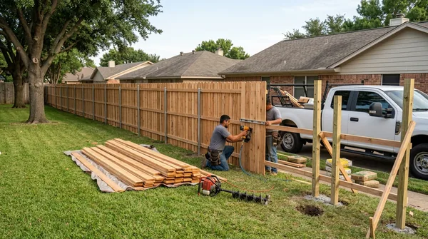 Team Plano Fence Company in Plano