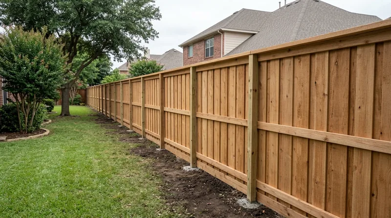 Wood & Privacy Fence Installation Plano